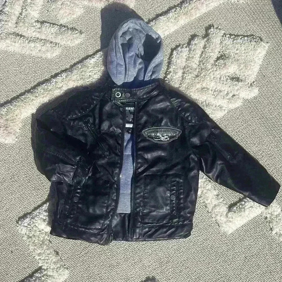 Hawke & Co Other - NWOT! Hawke & CO Outfitter Faux Leather Jacket 4T
